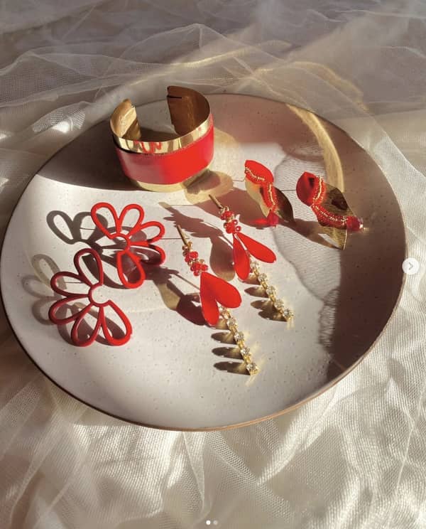 Colgantes Amethyst Flower Plate